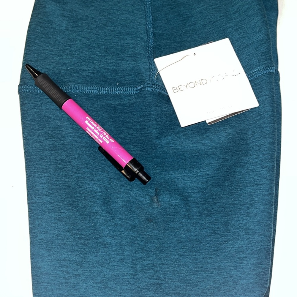 NWT Sml Flaw Beyond Yoga Spacedye Vitalize Full Length Legging Gorgeous Deep Sea
